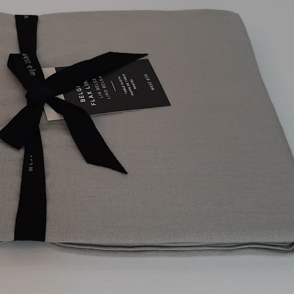 *West Elm 100% Belgian Linen 60